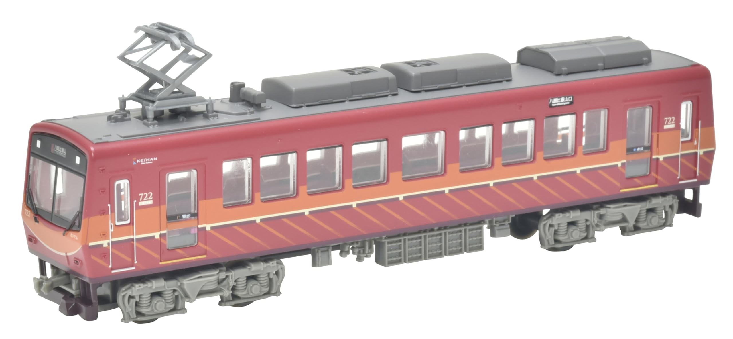 

Tomytec Railway Collection Eizan Railway 700 Series Renewal Car 722 Red Diorama Supplies No.