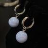 Chalcedony Ring Earrings