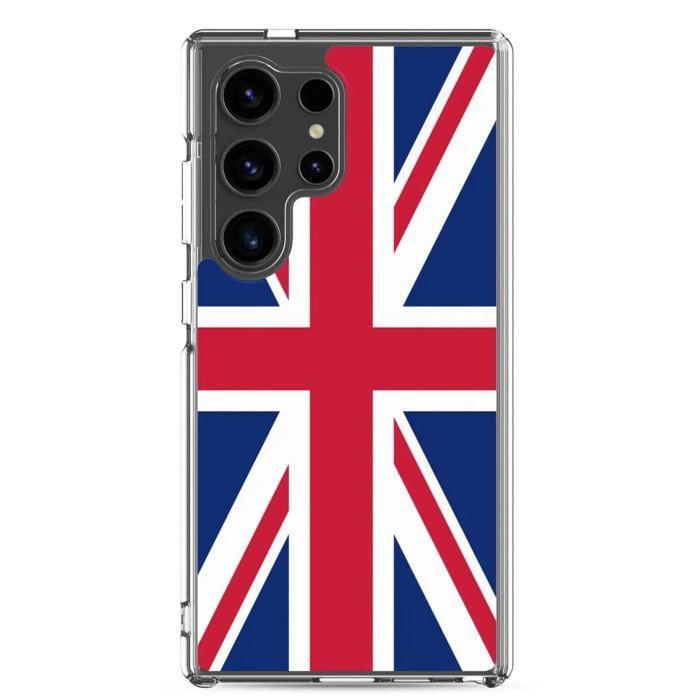 Coque Téléphone - Samsung - Galaxy S10 - Drapeau Royaume-Uni - Souple - Multicolore