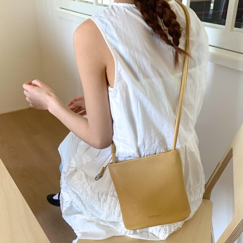 Niche Fashion Casual Shoulder Bag, Women's Tide Bag, Small Satchel, Commuter Oblique Span Bag, Bucket Bag.