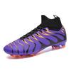 Man Soccer Shoes High Top Football Field Boots Teenager's Sports Cleats Outdoor Grass Training Boot Quality Soccer Sneakers