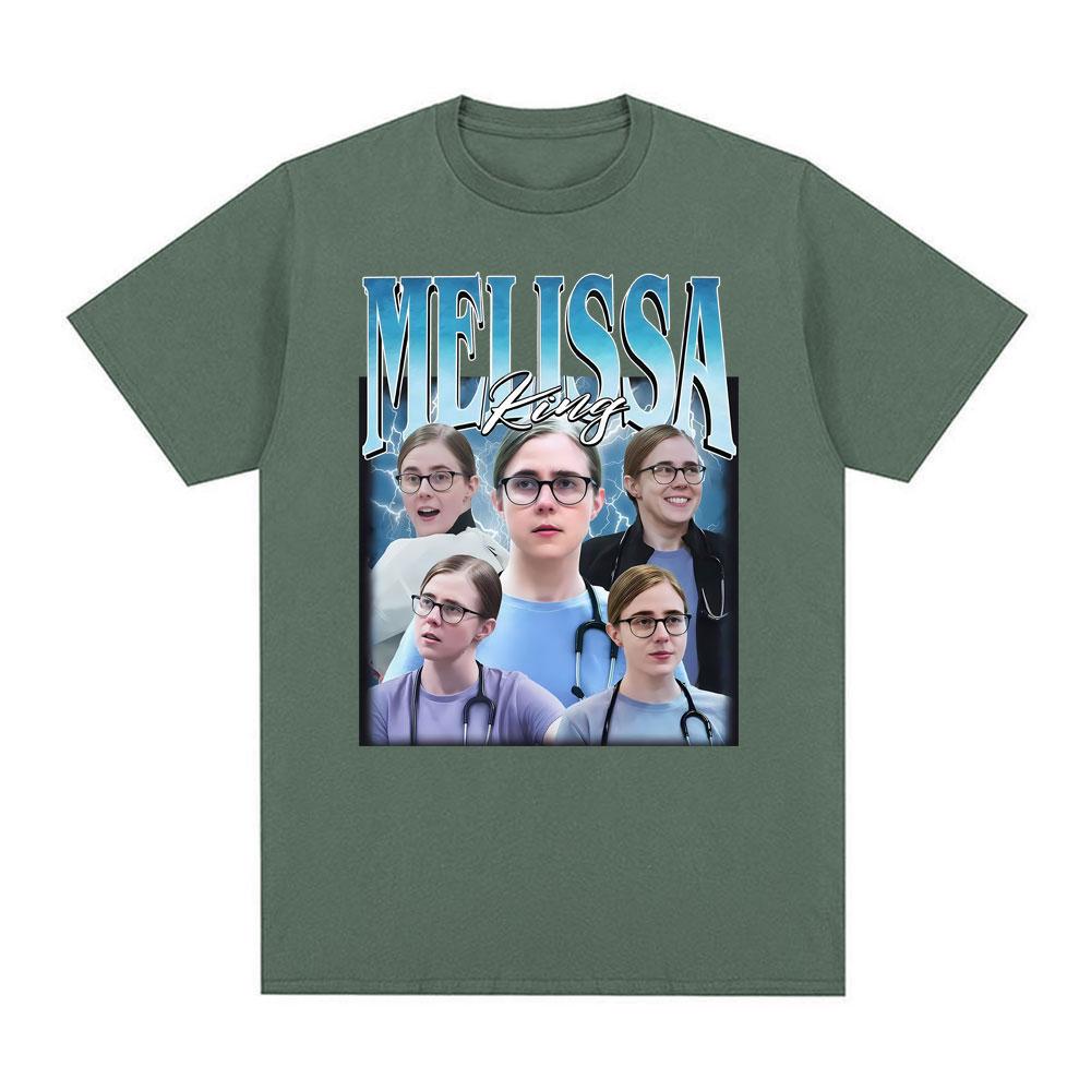 Melissa King Vintage Funny Doctor Meme T Shirt Unisexs Women Summer High Street Gothic Tshirt 100 Cotton Oversized Cozy Tshirts