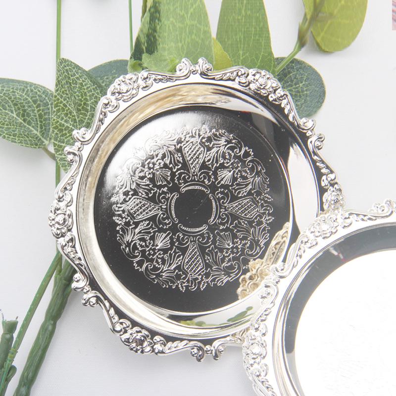 6 Pezzi Decorazione Casa di Alta Gamma Sottobicchiere per Tazza da Caffè Sottobicchiere per Tè Sottopiatto Isolante Termico Vassoio per Frutta Vassoio per Cibo