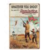 Hunting Tin Sign Plaque Metal Vintage Retro Metal Sign Wall Decor for Man Cave Gun Shop Decorative Metal Plate Hunter Gift