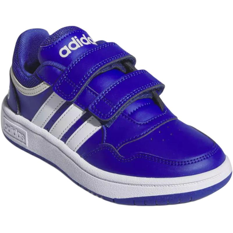 Adidas Hoops 3.0 Cf C Comfortable Non-Slip Durable Low-Top Kids Skate Shoes Blue Kids Sneakers IH8013