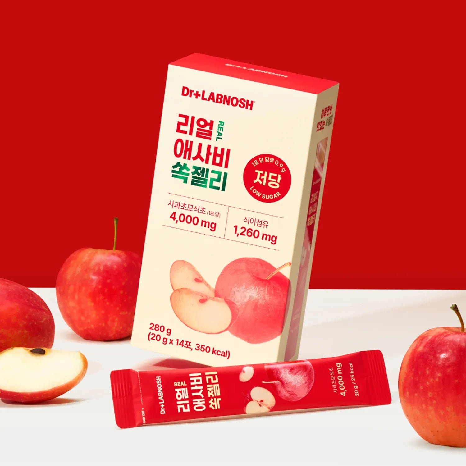 Dr.LABNOSH Real Apple Cider Vinegar Ssok Jelly 20g 14 Sticks 20g