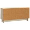 TV Stand in Sonoma Oak Finish 102 x 34.5 x 50 cm Particleboard