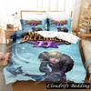 New 3d Printed Game Dungeon Defenders Bedding Set Cartoon Anime three-piece Set Adult Kid Bedroom Duvet Cover Sets Home Textiles