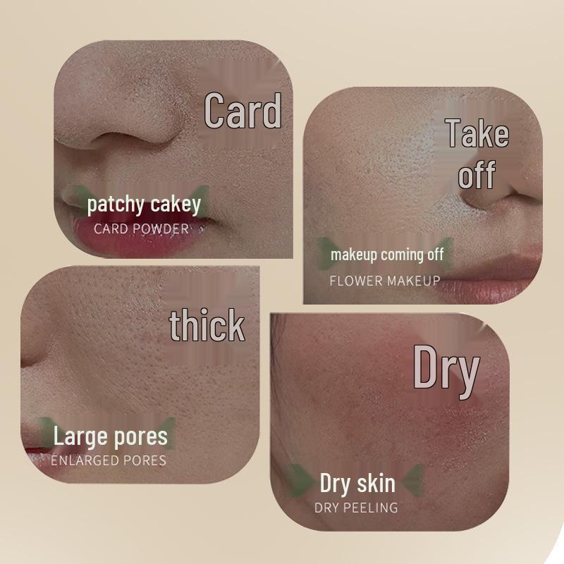 Увлажняющий крем для лица Qiser Pre-Makeup - Увлажняющий, Питательный, Натуральная база под макияж и BB-крем