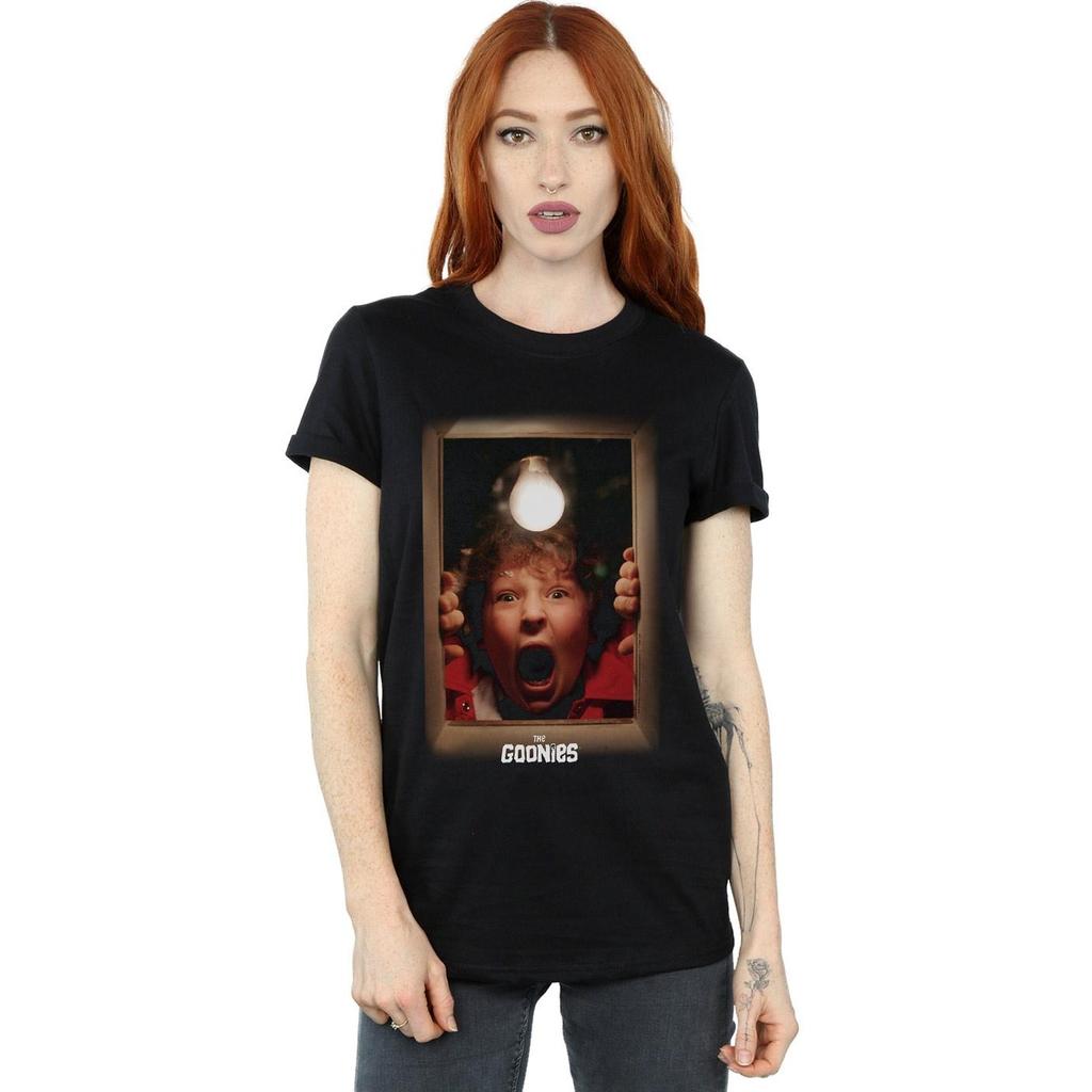 The Goonies Womens/Ladies Chunk Scream Cotton Boyfriend T-Shirt