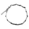 Fashionable Women's Bracelet Sturdy Steel Adjustable Length Designs Cuban Chain for a Trendy Hip Hop Styles Look