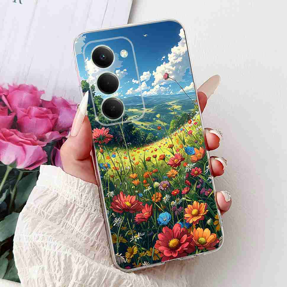 Case For Redmi 15 5G New Design Butterfly Flowers Shockproof Casing For Xiaomi Redmi15 Redmi 15 5G Soft Phone Back Cover