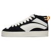New LiNing Wave 180 VNTG Slip Resistant Mid Top Skateboard Shoes Men's Black Beige White AECT051-4