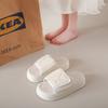 Fashion versatile thick-bottomed cool slippers for women's outer wear summer new niche casual non-slip cool slippers