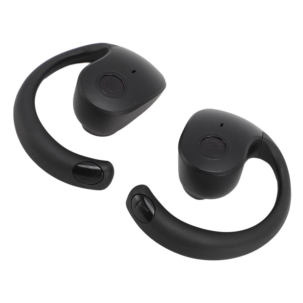 Wireless Earbuds Bluetooth 5.4 Bone Conduction 3D Stereo HiFi Sound Ear Hanging Bluetooth Headset with Charging Case