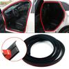 5m Rubber Car Seals Edge Sealing Strips Seal Strip Trim For Car Front Rear Bumper Side Skirt Weatherstrip Rubber Window Sea B3S2