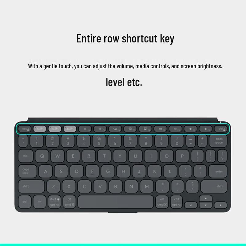 Logitech Keys To Go 2 Wireless Bluetooth Portable Keyboard