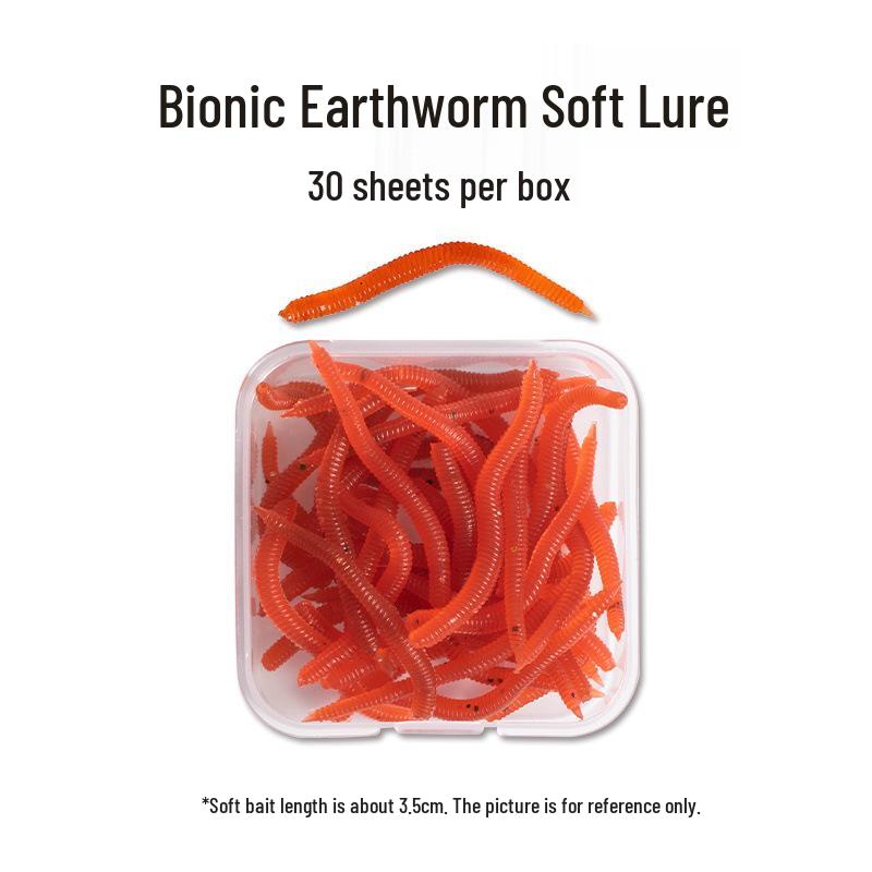 

Bionic Red Worm Soft Bait for Carp & Mandarin Fish - Versatile Fishing Lure for Reservoirs & Wild Waters