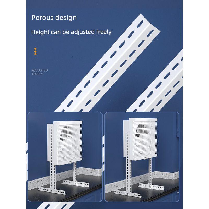 No-Drill Exhaust Fan for Kitchen Windows, No-Installation Exhaust Fan, Powerful Window-Mounted Ventilation Fan