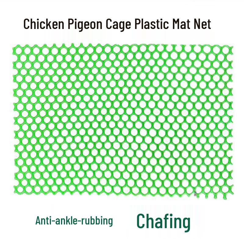 

Anti-Slip Mesh Mat for Chicken, Pigeon, or Rabbit Cage - Manure-Proof Foot Pad Yusen