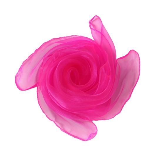 60cm Silky Scarf Washable Reusable Bright Color Portable Foldable Faux Silk Scarf Bags Wallets DIY Accessories