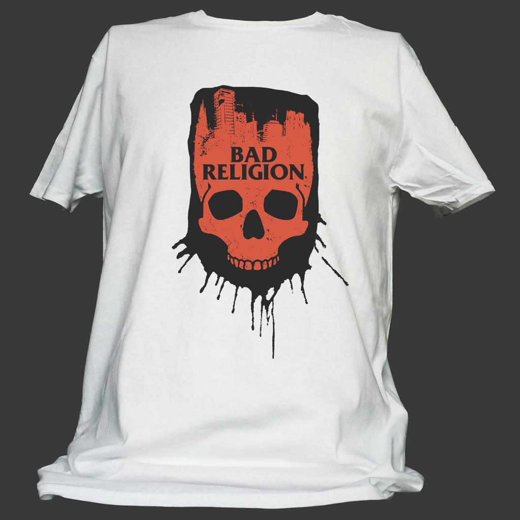 BAD RELIGION HARDCORE PUNK ROCK T-Shirt Uomo Donna Magliette Top unisex S-3XL