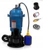 Pompa sommergibile per fosse settiche con trituratore e galleggiante 1600W per acqua