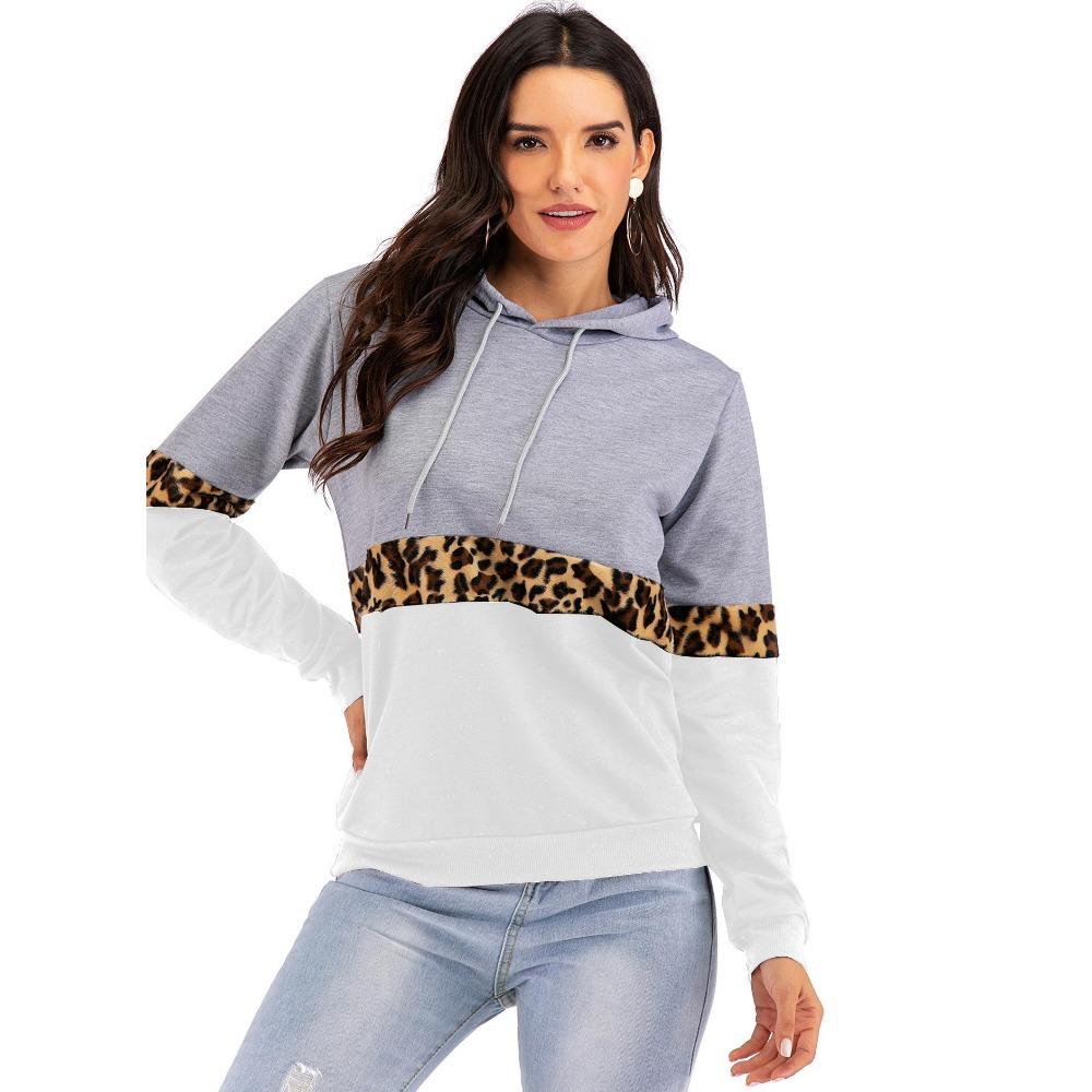 Fashion Sexy Leopard Print Hoodies Men Women Oversized Long Sleeve Pullover Casual Kids Hoodies Sweatshirt Clothing