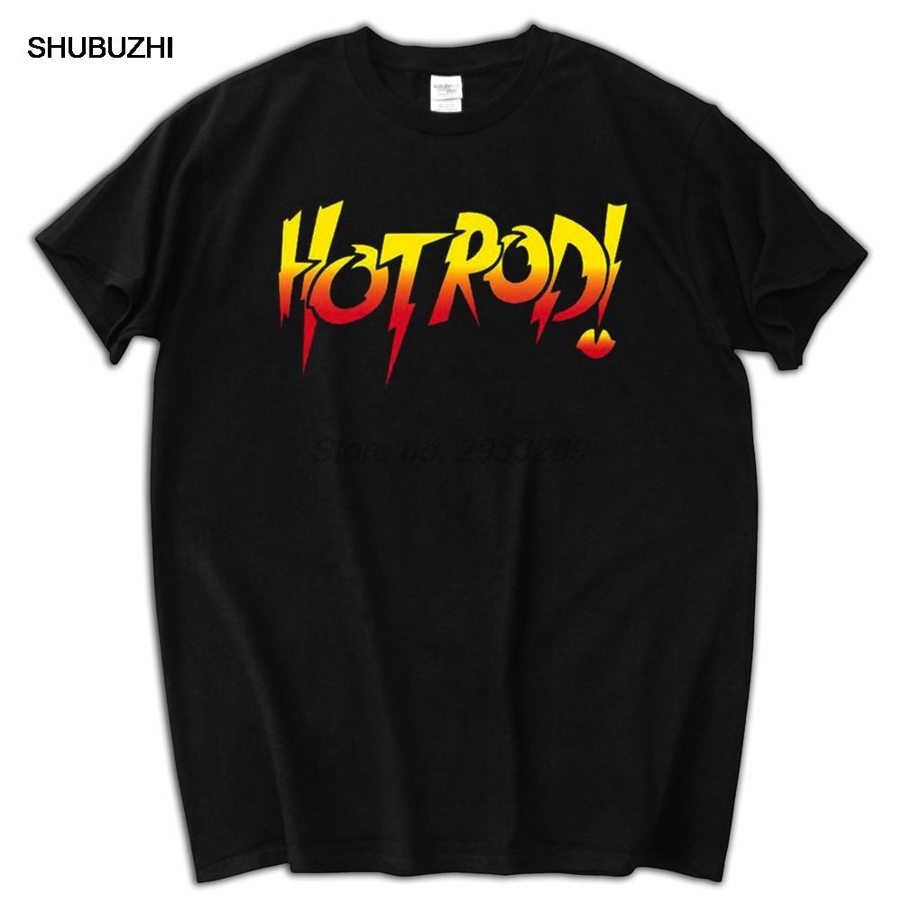 

Rowdy MEN T-Shirt Roddy Piper Tee Hot Rod Black Tshirt legendary wrestler NEW S-3XL 4XL