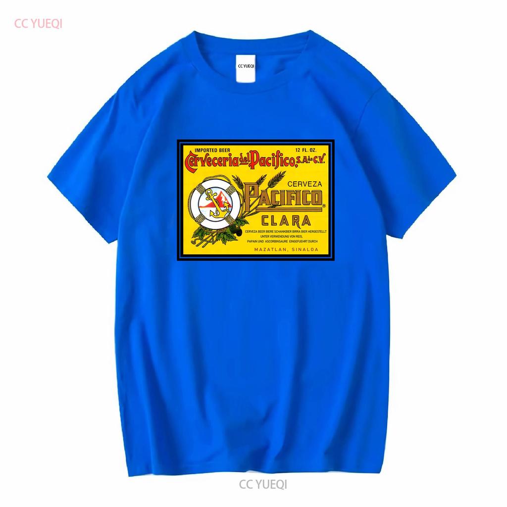 Pacifico Clara Cerveza T Shirt Beer Cabo San Lucas Tourist Anchor Sz Large Lager Vintage Washed Comfortable Streetwear Soft