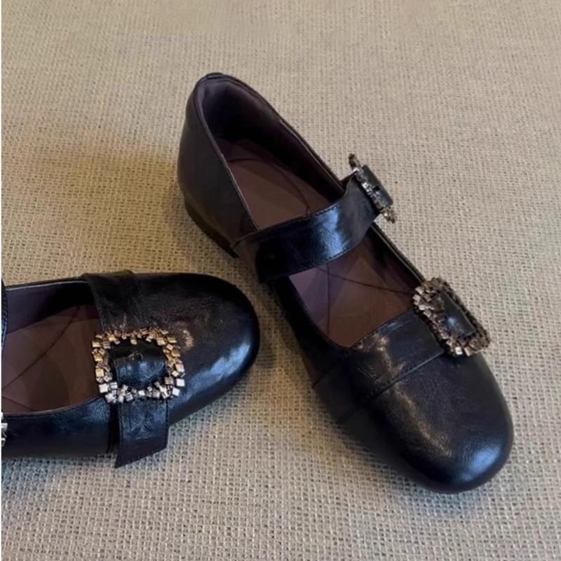 Fashion Flats Shoes Women Fashion New Loafers Trend Sandals Elegant 2025 Summer Casual Sport Woman Sneakers Buckle Brand Zapatos Mujer