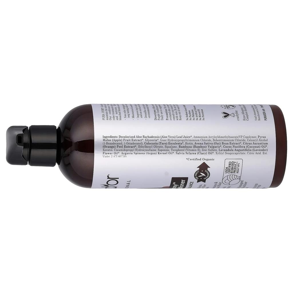 Pura D'or Professional, Colorharmony™ Purple Conditioner, 473 Ml (16 Fl Oz)