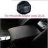 For Mitsubishi Eclipse Cross 2018-2023 Leather Black Armrest Box Cover Protector