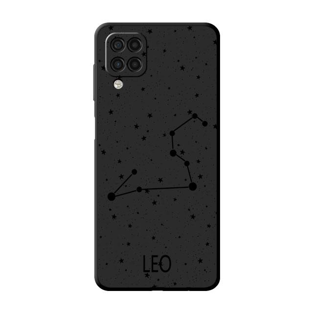Custodia Dodici Costellazioni Per Samsung Galaxy A52 A12 A32 A51 A21s A71 A13 A53 A22 A31 A72 A03 A02s A41 Guscio Nero per Telefono
