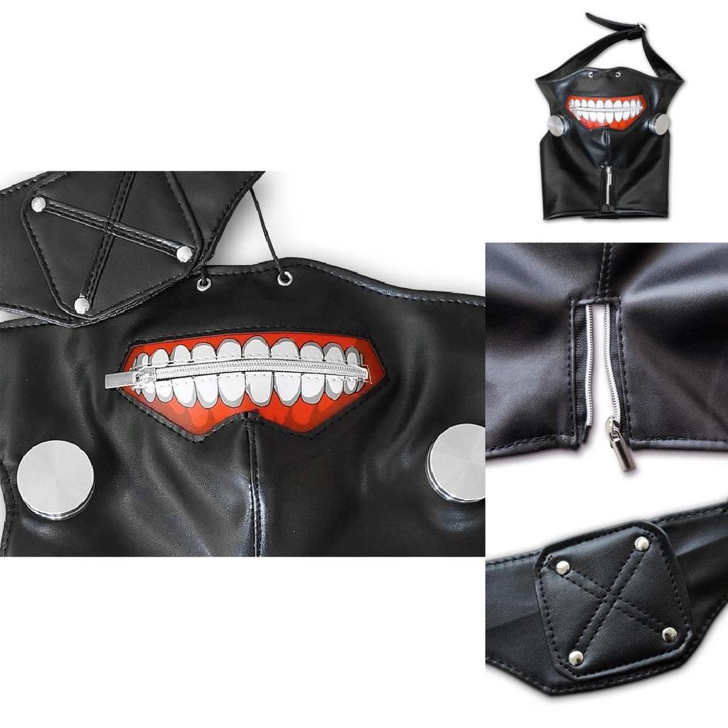 Stylish And Durable Kaneki Ken Tokyo Ghoul Mask For Costume Parties And Masquerades