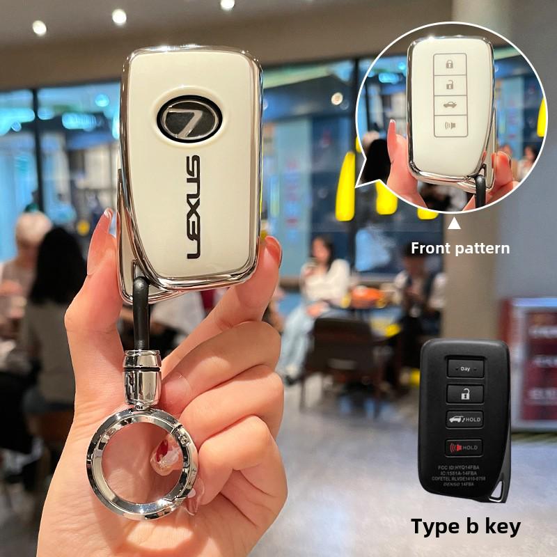 Lexus ES200/ES300h/RX300/NX200 Full TPU Key Cover with Buckle