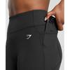 Gymshark Jambiere de ridicare cu buzunar negru B7a4n Bb2j