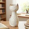 Cute Pet Shaped Flower Vase, Decorative Small Cat/Dog Resin Vase for Living Room, Bookshelf, Dining Table, Kitchen Decor