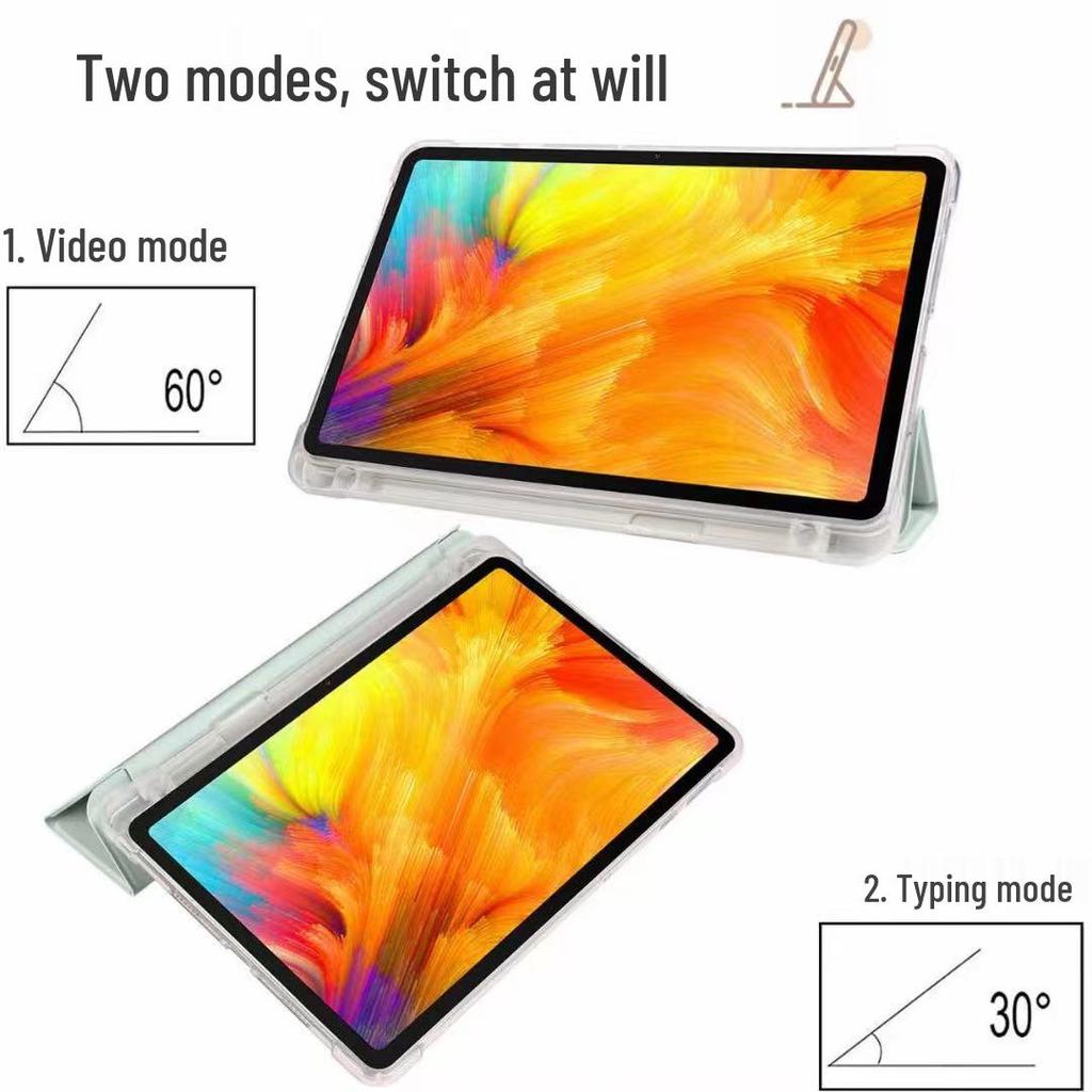 Huawei MatePad 11.5S Protective Case, Transparent TPU Soft Shell with Pen Slot for Honor X9 MagicPad