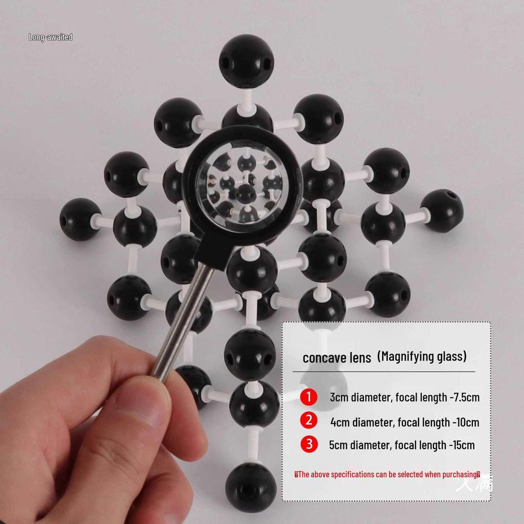 Student Optical Lens Set for Junior High Physics: Concave-Convex Imaging Experiment Tool