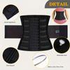 Waist Trainer For Women Underbust Waist Cincher Corset Tummy Control Sport Girdle Hourglass Body Shaper