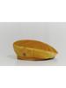 Poejidam [Let There Be Light] Velvet Beret In Mustard