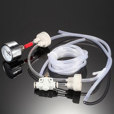 Kit de sistema generador de CO2, medidor de presión, ajuste del flujo de aire, Vavle, planta de agua, accesorio para acuario