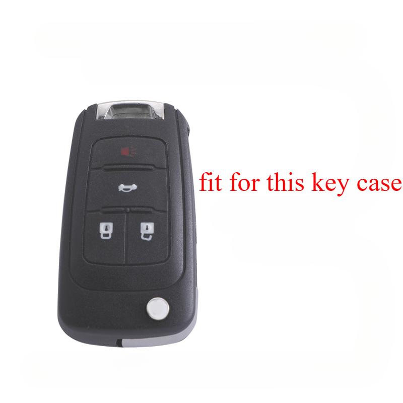 Soft TPU Key Cover Case for Chevrolet for Buick for Cruze Aveo Trax for Opel Astra Corsa Meriva Zafira Antara J 4 Buttons Key