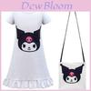 Children's Kurumi Dress European And American Style White Color Polyester Milk Silk Fabric