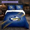 Parramatta Eels Pattern Microfiber 3Pcs Bedding Set Decor Duvet Cover Set For Bedroom Home Use