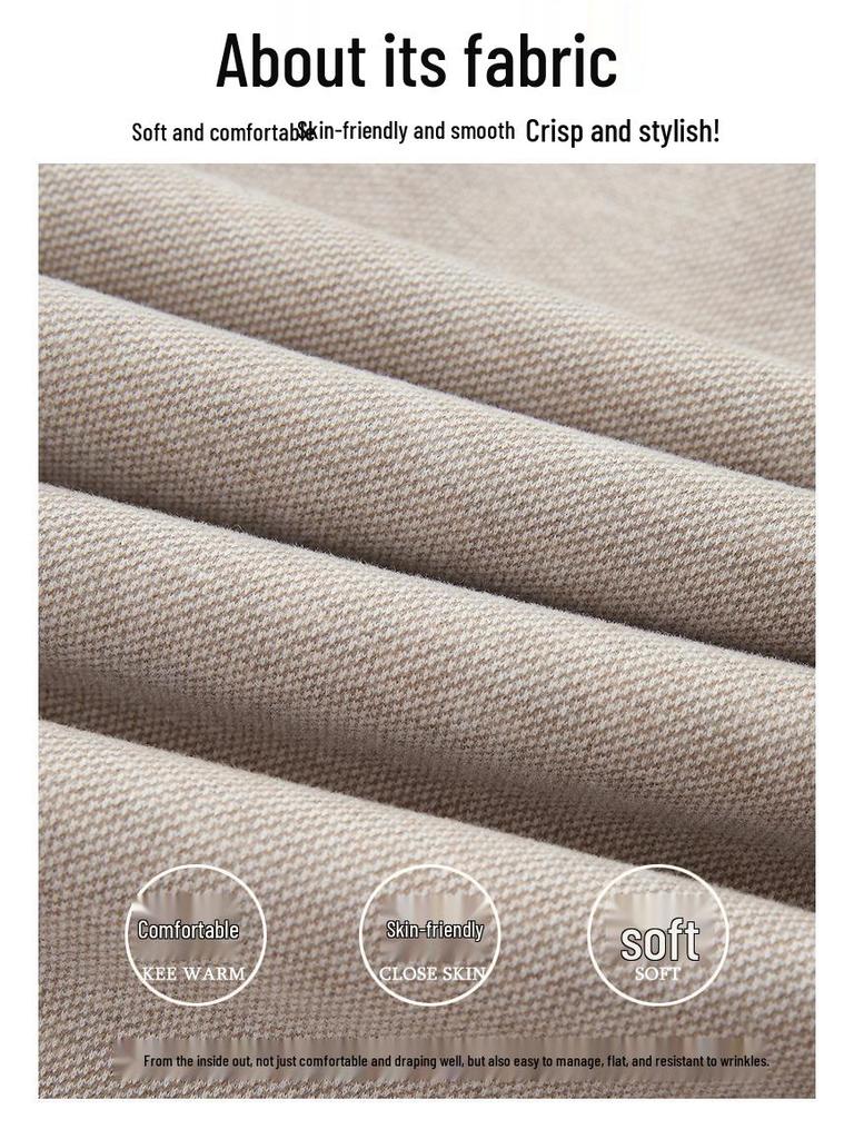 Fashionable Elastic Waist Pants for Women Aged 40-60 - Simple Style, Perfect for Moms, 2026