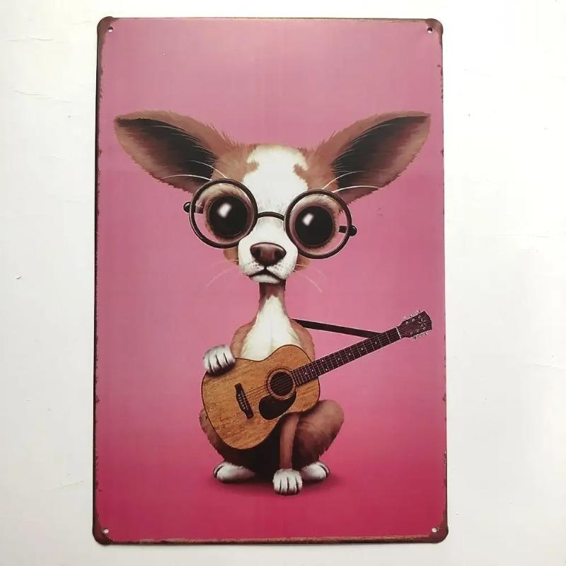 Vintage Metal Tin Sign Toilet Humor Wall Art Home Bar Decor