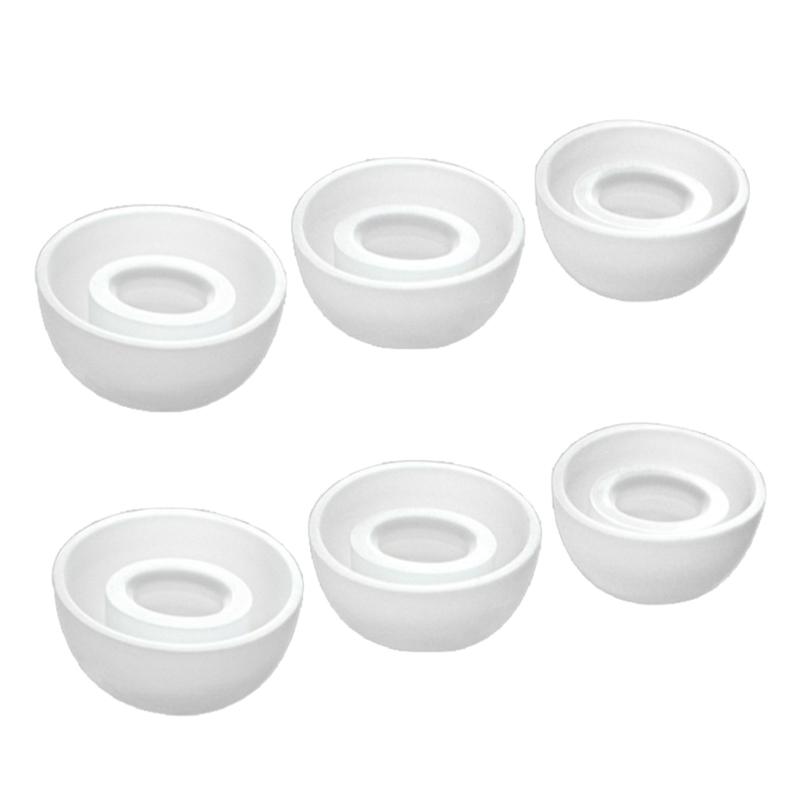 1Set Replacement Ear Tips For RM Buds Air 2/Buds Air 3 In Ear Headphones Earbuds Soft Silicone Washable Reusable