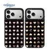 Heart-Shaped KT Cat Mirror Case for iPhone 15/16/17 Pro Max